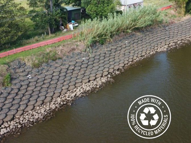 rock bags on hunter river