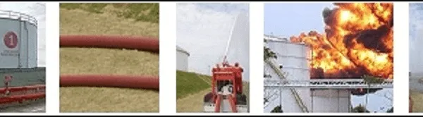 HYTRANS fire suppression system uses