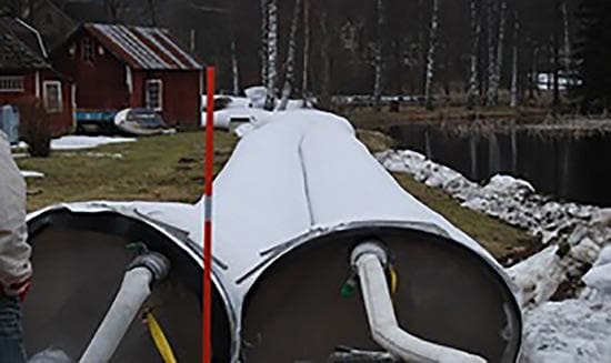 NoFloods tubes deployment