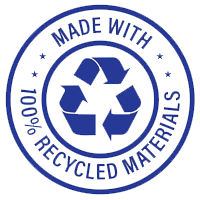 Bluemont Rock Bags are 100% recycled