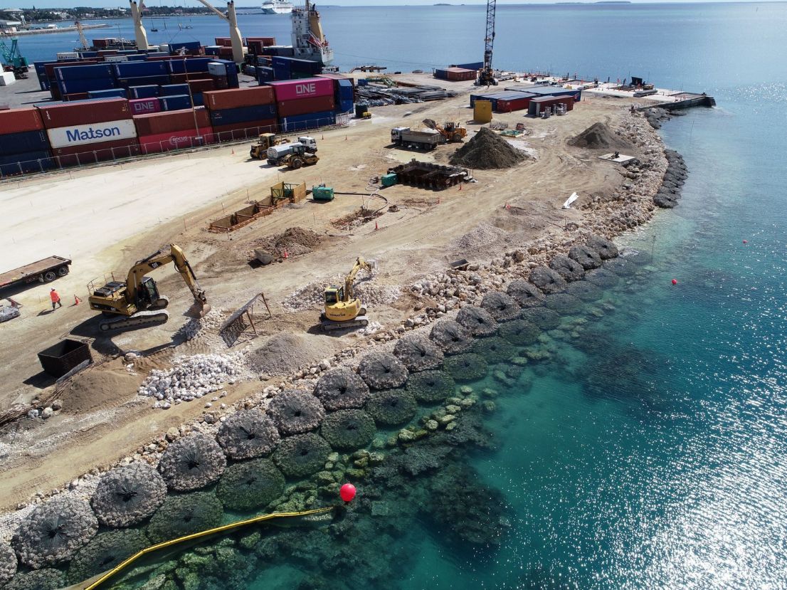 Bluemont Rock Bags in the Pacific Islands