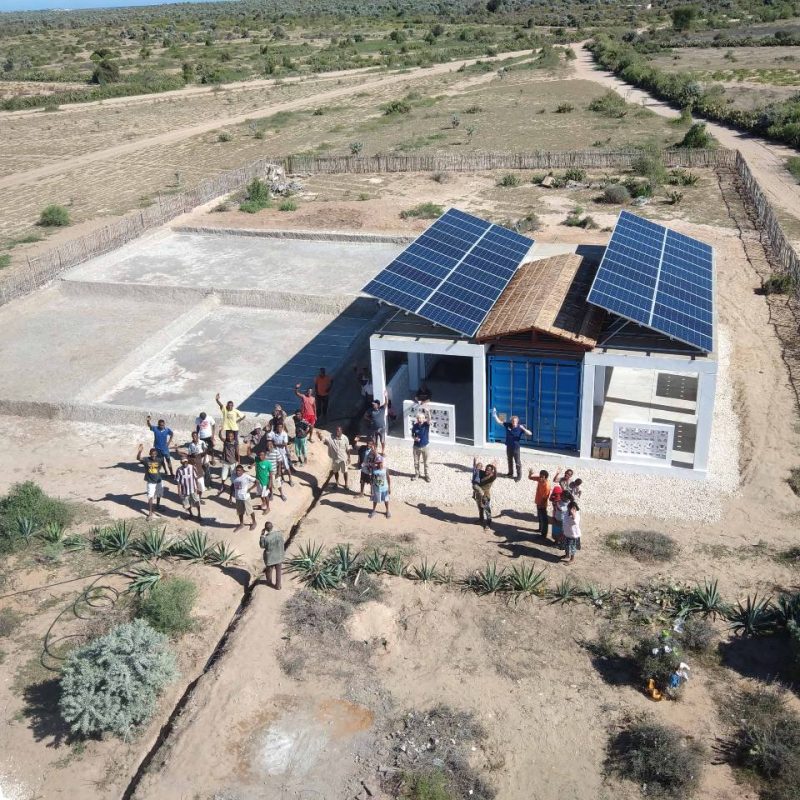 EWM desalination system installed in Africa